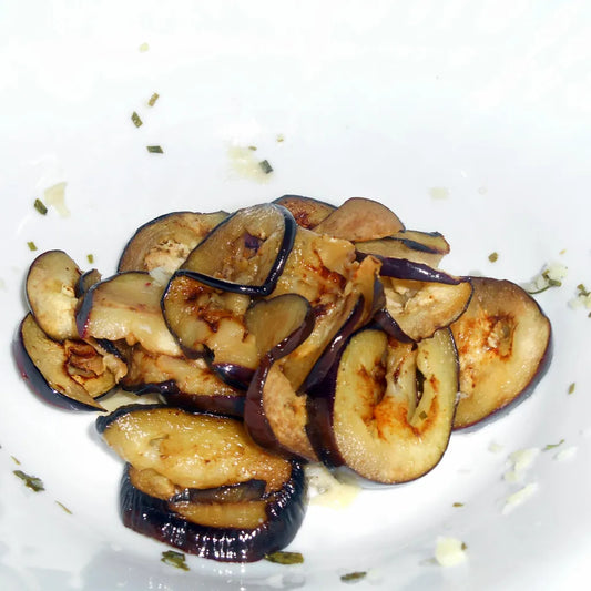 Fried eggplant