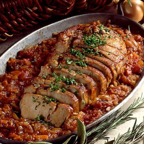 Roast veal