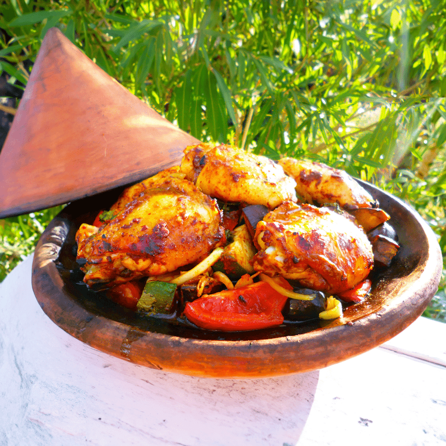 Chicken tagine